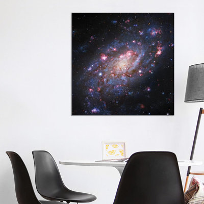 Spiral Galaxy In Camelopardalis (NGC 2403) II by Robert Gendler - Wrapped Canvas Gallery-Wrapped Canvas Giclée