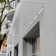 200cm W x 43cm D Garden Sanctuary Frosted Window Door Awning Canopy