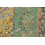 Tapis traditionnel rétro vert 10 x 13