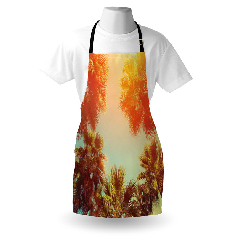 No Pattern Bib Apron