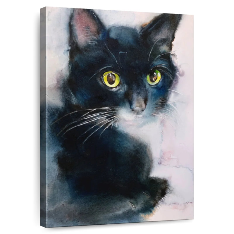 Brampt Tuxedo Cat, 39" H x 26" W