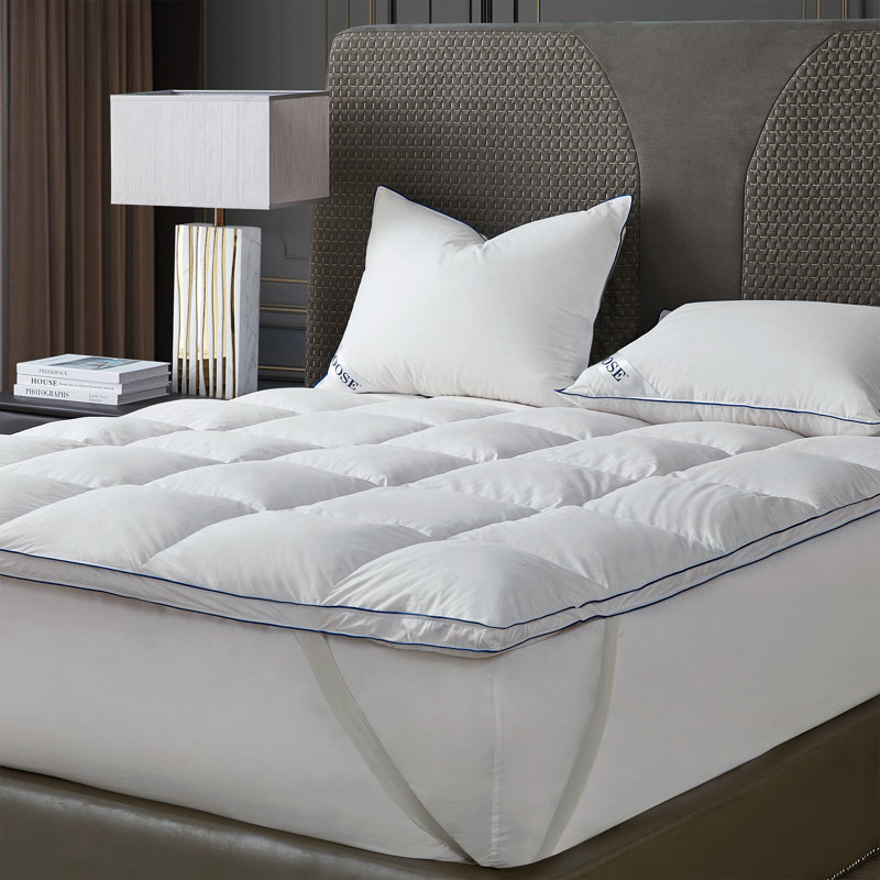 Surmatelas en duvet hongrois 2 po HGOOSE, Très grand californien
