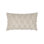 Macrame Fawn Soft Chenille with Handwoven Rope Accents Indoor & Outdoor Woven Accent Pillow