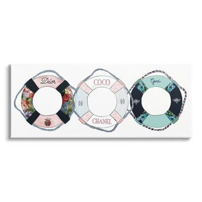" Trendy Fashion Nautical Life Ring Buoy " by Amelia Noyes