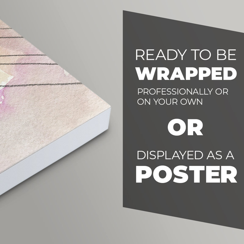 Cloudy Communication II -Canvas Print Only - NOT FRAMED