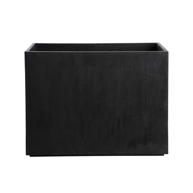 Perkey Concrete Planter, 36" H x 48" W x 24" D, Taupe