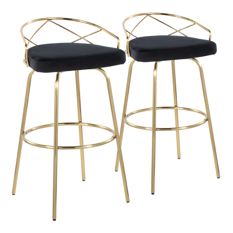 Tabouret de bar pivotant 29,75 po Lakyia