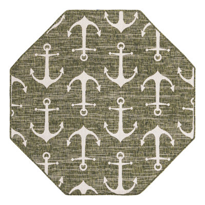 Machine Woven Polypropylene Plastic Rug