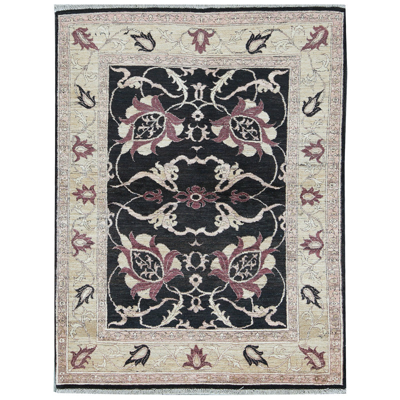 Hand-Knotted High-Quality Gold Area Rug