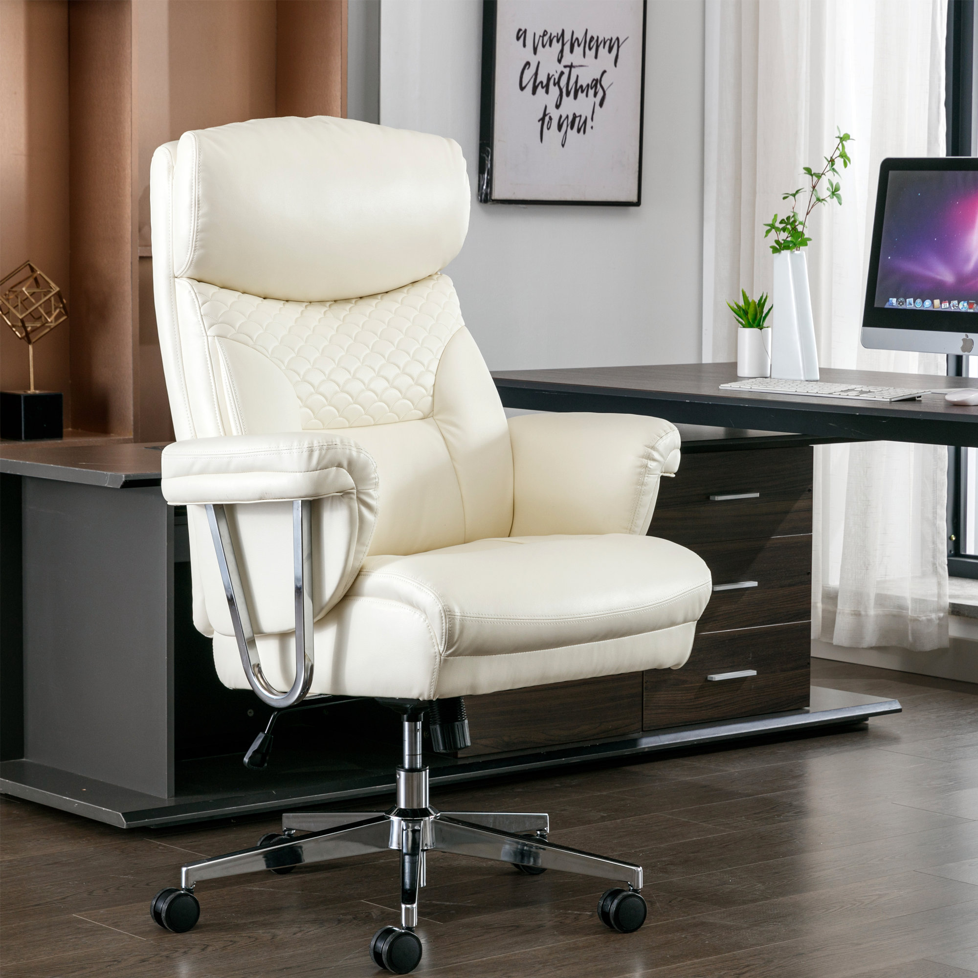 Bedarra Executive Office Chair Padded Arms