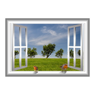 Landscape & Nature Non-Wall Damaging Wall Decal