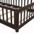 Platform Slat Bed with Door and Fence-96694409-111465455