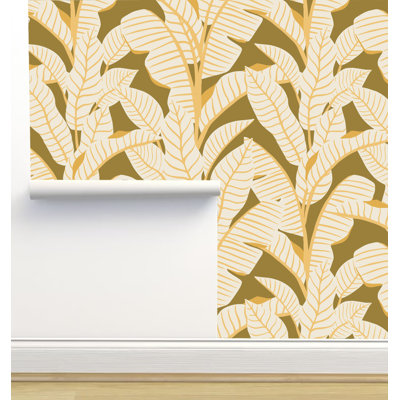 Rouleau de papier peint auto-adhésif texturé L 6 pi x l 24 po Erin Kendal Designs