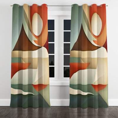 Anajee - Modern Velvet Grommet Curtain - Room Darkening - 1 panel