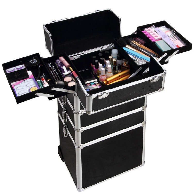 Trousse de maquillage Trever Professional, Noir