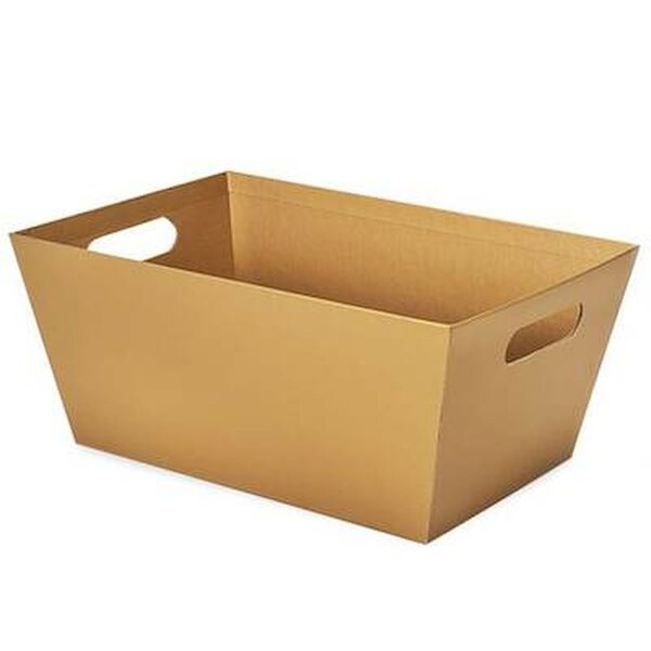 Latitude Run® Handeled Cardboard/Paper Basket | Wayfair