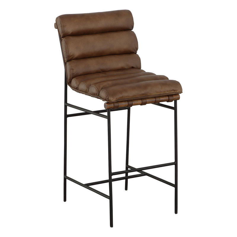 Luca Stool, Black, Bar Stool (30" Seat Height)