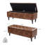 Banc de rangement en similicuir Arlecia-856226809