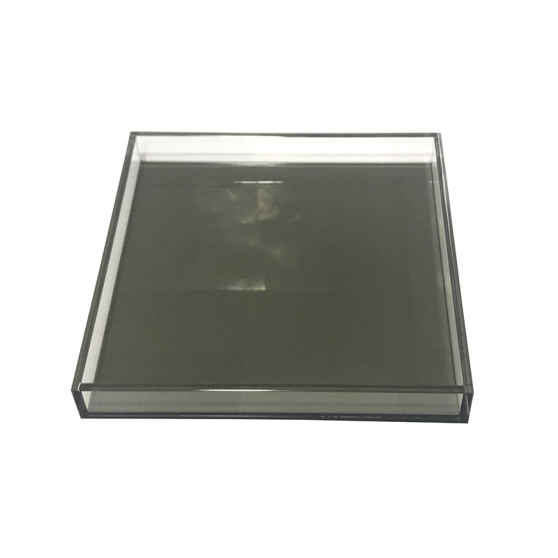 Plateau de service Delaysha, Noir, H 1,25 po x l 9 po x P 9 po