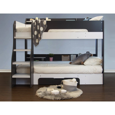 Hedrick Single (3') Bunk Bed with Storage Included