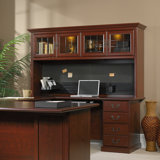 Sauder Heritage Hill Executive Desk Return Hutch Ste, Classic Cherry Finish
