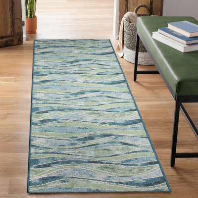 Tapis intérieur / extérieur Joub Wave
