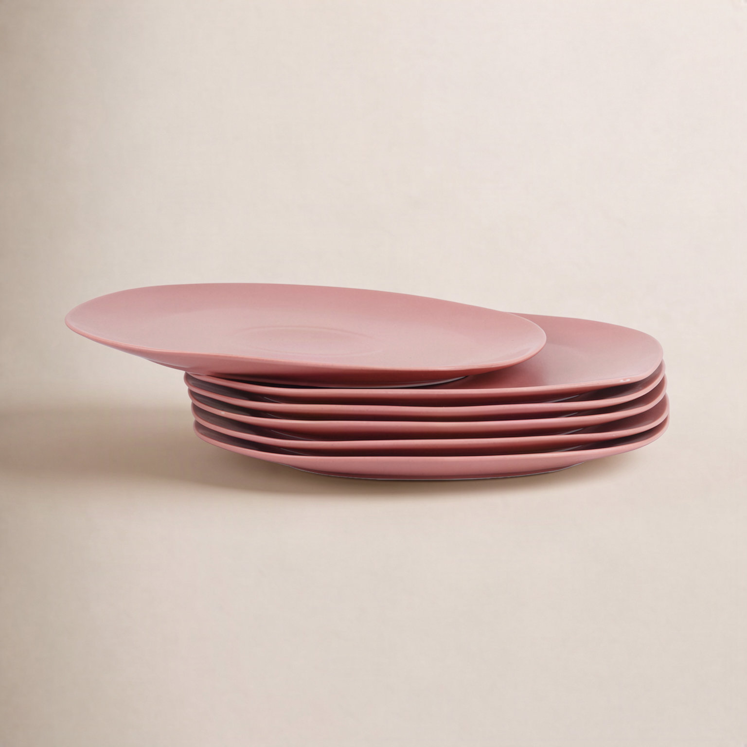 Delilah 11" Porcelain Dinner Plate, Terracotta