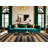 Washable Dune Dark Gray Striped Area Rug-1324418211