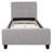 Tribeca Tufted Platform Bed with 10 Inch Pocket Spring Mattress-1462704778-1462704784