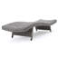 Chaise longue en osier Crete