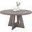 47" Round Farmhouse Dining Table – Kitchen Table For 4(Only Table,No Chair)-1606300414