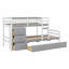 Loft Bunk Bed With Drawers And Ladder-105763507