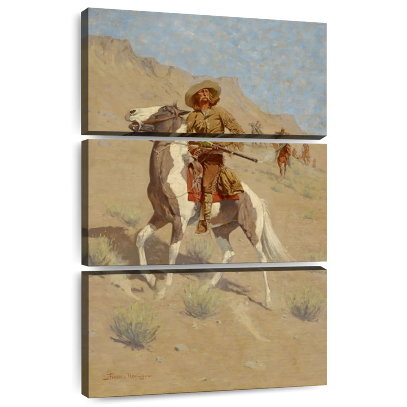 Lelar The Scout, 38" H x 24" W