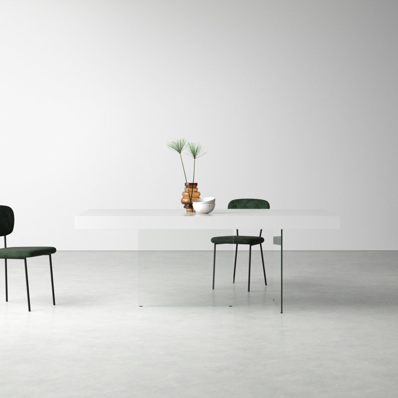 Bonte 79'' Dining Table, White