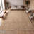 Mcgowan Hand Woven Diamond Chunky Jute Natural Rug-661110707