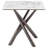 Newport Mirage White End Table