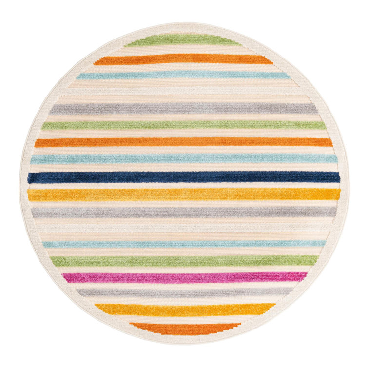 Striped Indoor / Outdoor Rug