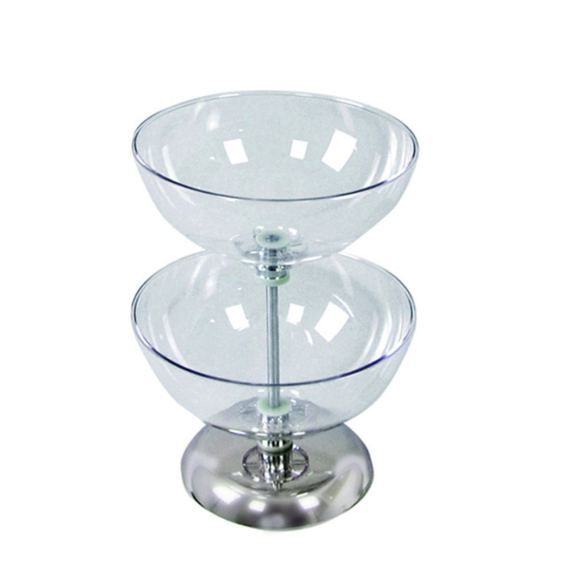 Two-Tier 12" & 12" Bowl Counter Display