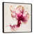Toile avec cadre flottant or