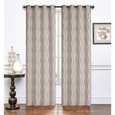 Semi Sheer Curtain Single Panel