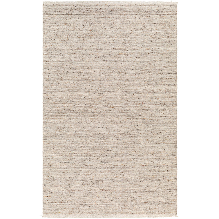 Wool Area Rug in Beige