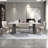 Natural Luxury Marble Rectangular Dining Table Sets-104312822-125121002