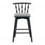 Ensemble de 2 tabourets de bar en bois Doria-68699132-68699134