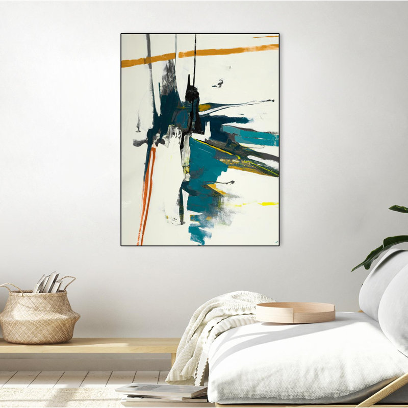 Sasuka V7, toile encadrée par Giant Art, H 24 po x l 18 po