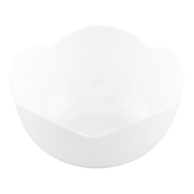 Restaurantware-2 Ounce Disposable Dessert Cups, 100 Mini Appetizer Cups - Flower Shape, Attractive, Black Plastic Mini Ice Cream Bowls, Durable, For Parties Or Catered Events