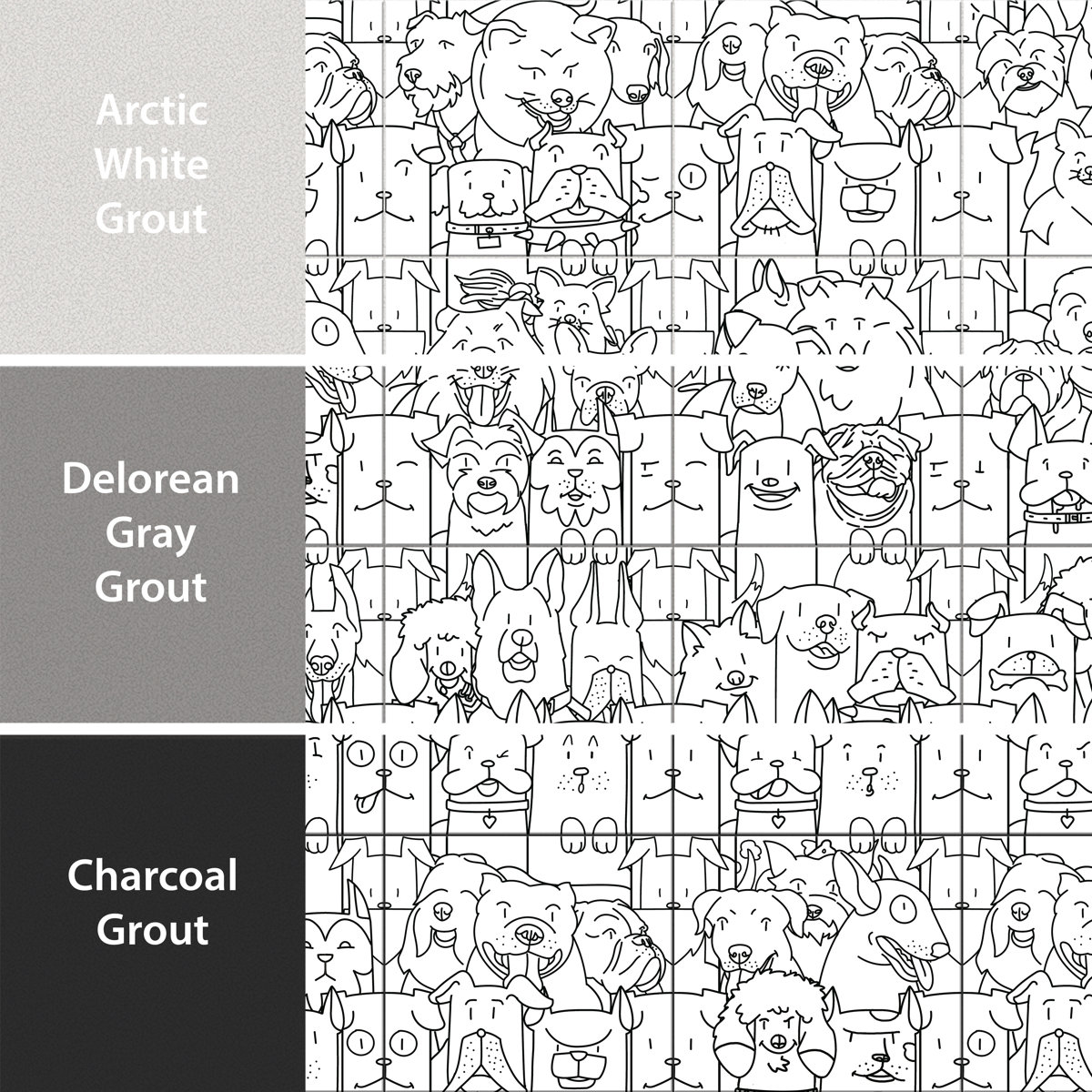 Merola Tile Oh My Dog 10