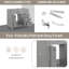 35,5 base de meuble-lavabo simple seulement