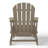 Outdoor Poly Adirondack Chair With Cup Holder-1669007082