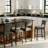 Quick-Assembly Upholstered Counter Height Bar Stools-1702838181