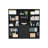 Charlotte Manufactured Wood Bookcase with Cabinets and Open Shelves, Large Storage Bookshelf for Living Room and Office – Black-1037824421